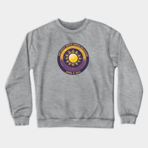 Total Solar Eclipse Crewneck Sweatshirt by Total Solar Eclipse